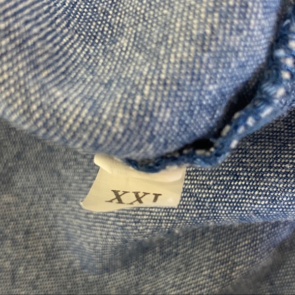 Lighthouse Apparel Vintage Denim Shacket Size XXL - Picture 14 of 15